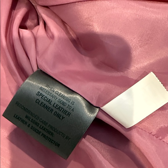 Pink Wilson’s Women's Leather maxima Jacket - Picture 4 of 9